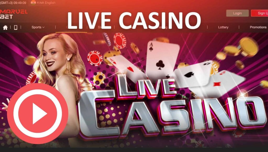 marvelbet live casino